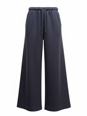 Zara Wide Leg Lounge Pants Charcoal Gray‎ Minimalist Athleisure Trousers Medium